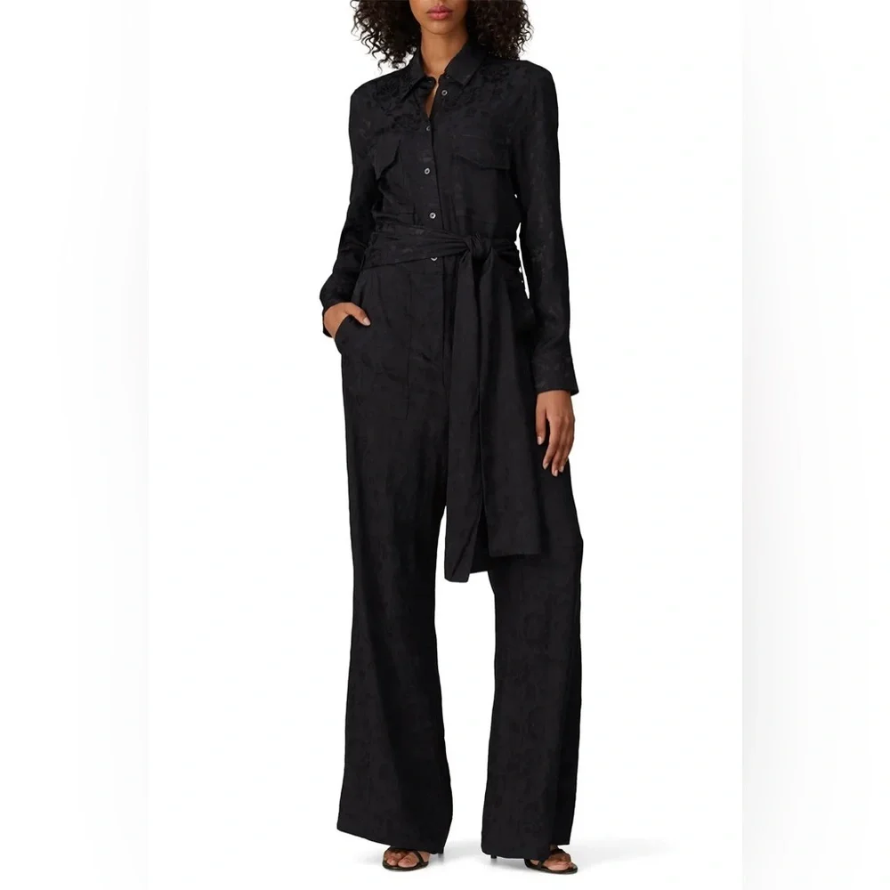 STAUD Belle Floral Jumpsuit/XS - Picture 1 of 12
